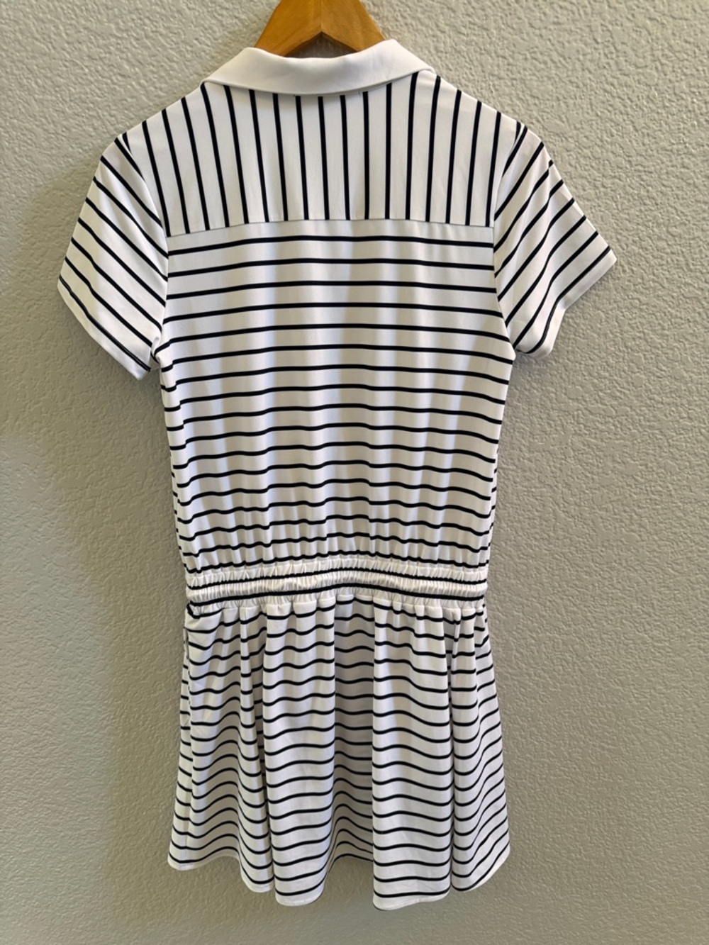 Ralph Lauren RLX Striped Polo Golf Mini Dress NWOT White Navy Small - Picture 7 of 8